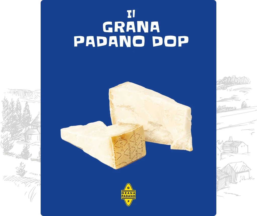 Grana Padano DOP Raimondi: immagine ufficiale del prodotto.